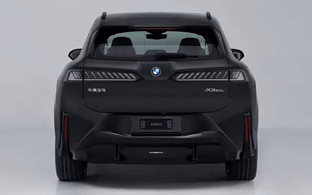 BMW адаптировала iX3 для китайского рынка: кроссовер сильно изменился
