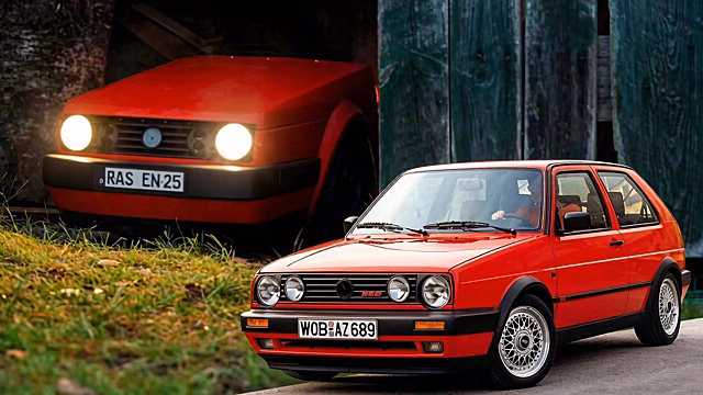 Немецкий блогер собрал газонокосилку в стиле Golf GTI