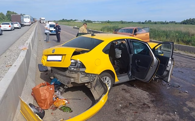 В ДТП на трассе М-5 в Сасовском районе пострадали шесть человек