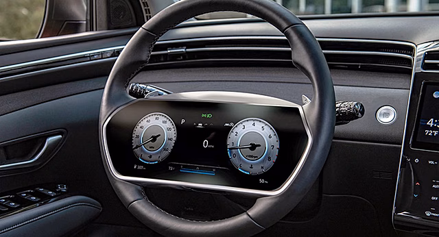 Hyundai собирается запатентовать руль с приборной панелью