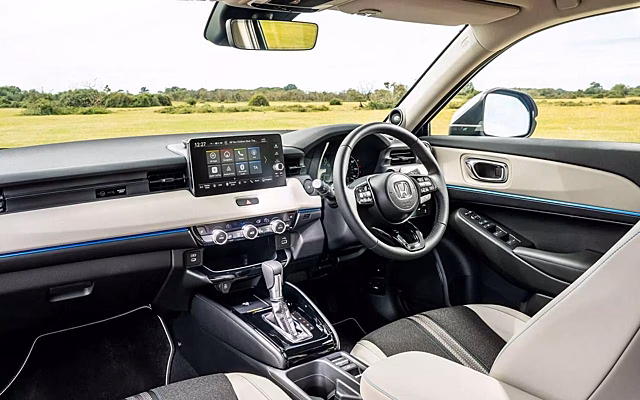 Новый кроссовер Honda HR-V замечен на тестах