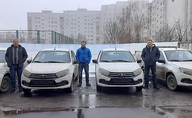 Райсуды Курской области получили 4 новых автомобиля для служебного пользования