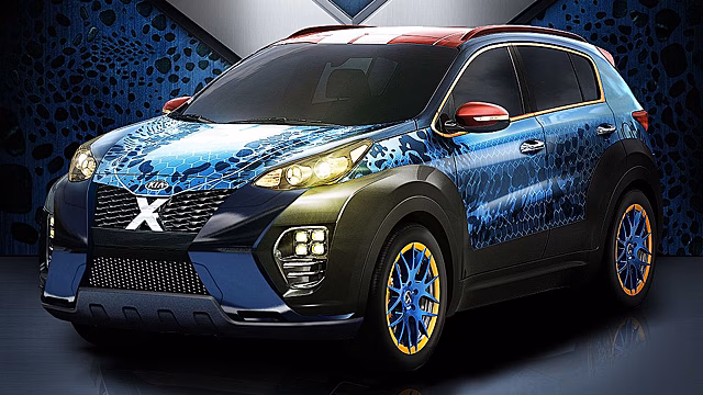 Kia построила Sportage в честь Мистик из «Людей Икс»