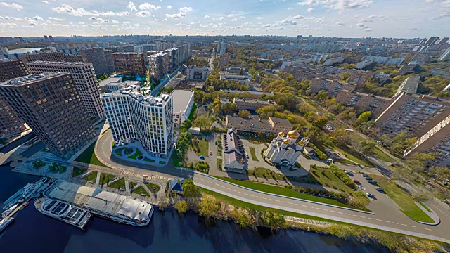В ЖК «Ривер Парк Коломенское» девелопер построит новую дорогу на юге Москвы