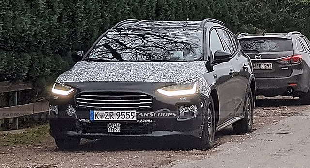  		 			Универсал Ford Focus 2022 заметили с новой передней частью 		 	
