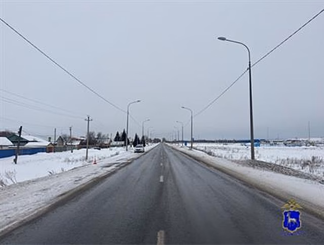 В съехавшей в кювет иномарке в Похвистнево пострадали женщина и ребенок