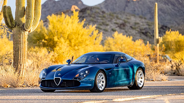 На продажу выставлен ультраредкий спорткар Alfa Romeo