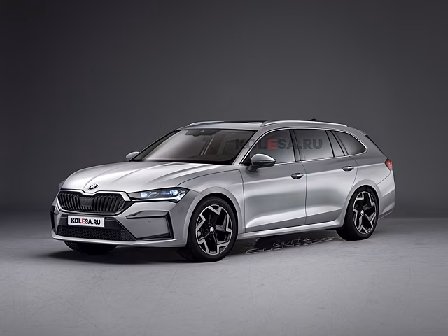 Появились первые изображения Skoda Superb нового поколения