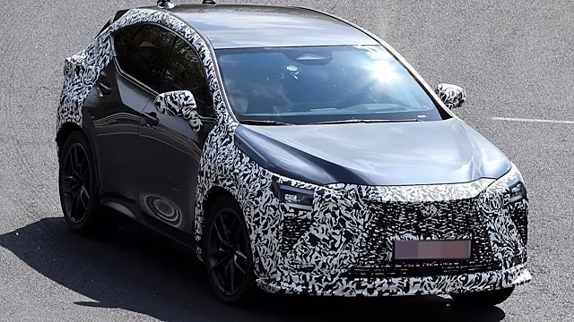 Обновленный Lexus NX 2027 заметили на тестах на Нюрбургринге