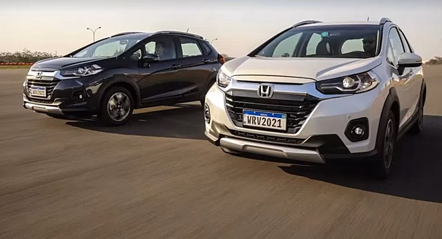 Honda представила переживший рестайлинг паркетник WR-V для рынка Бразилии
