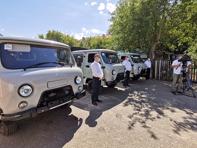 Ветстанции Сердобского, Мокшанского районов и Пензы получили новые автомобили «УАЗ»