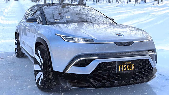 Официально презентован будущий соперник Tesla - электрокросс Fisker Ocean