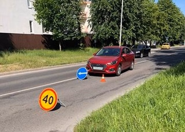 На проспекте Мира леговушка сбила бабушку-велосипедистку, которая резко завернула налево