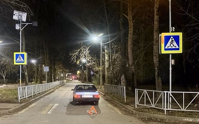 В Рязани на пешеходном переходе сбили 19-летнюю девушку