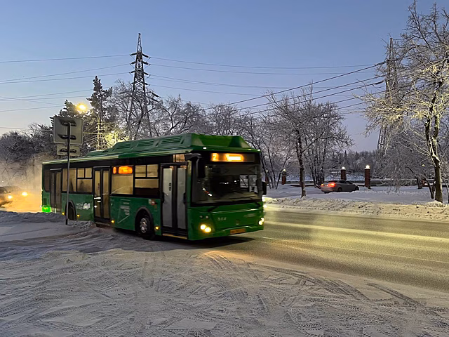 В Челябинской области из-за мороза с перебоями работает транспорт