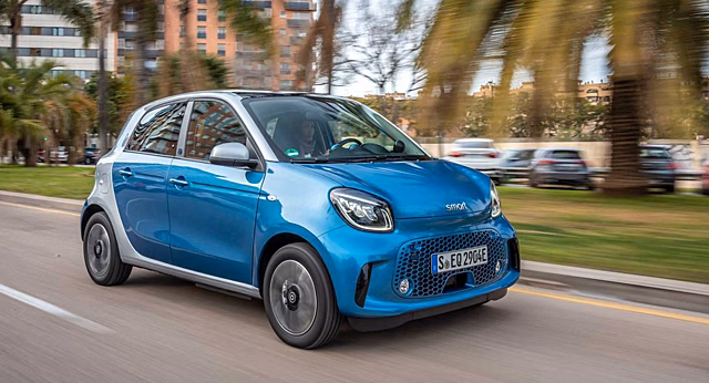 Четырёхместный электрокар Smart EQ Forfour снят с производства