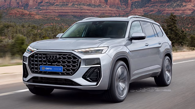Появились первые изображения нового Audi Q6