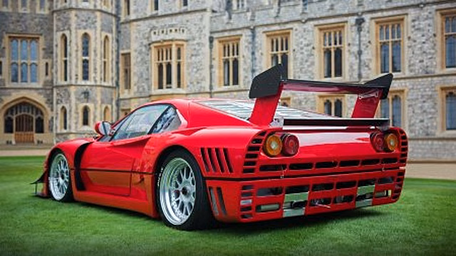 Раллийный Ferrari 288 GTO Evoluzione, ставший прототипом для Ferrari F40