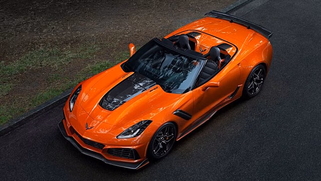 Chevrolet представил модель Corvette ZR1 Convertible