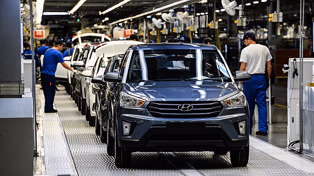 В России производство Hyundai прекратит свою работу