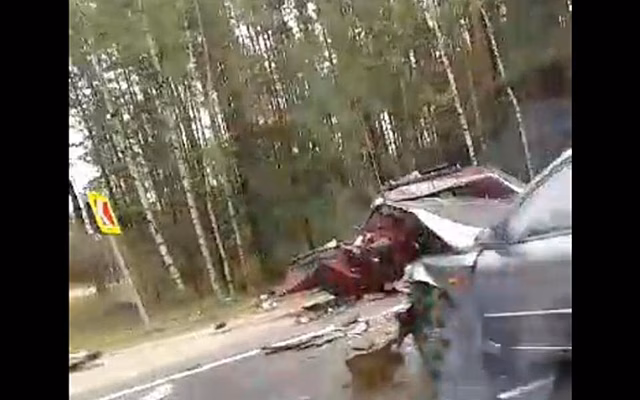 В Клепиковском районе произошло серьёзное ДТП