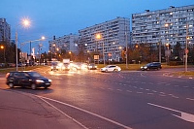 На перекрестке Солнечной аллеи и Панфиловского проспекта установлены камеры и снижена скорость