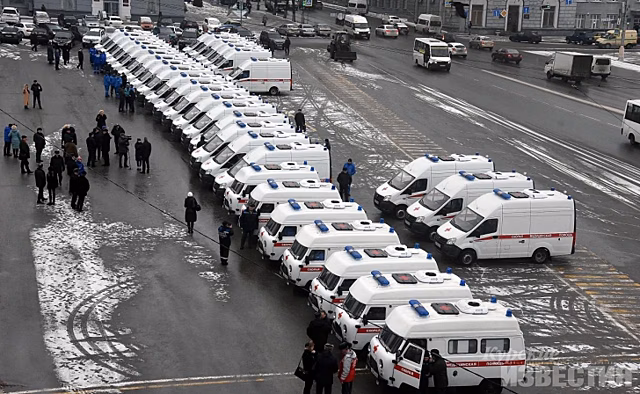 Курская область. Автопарк «скорой помощи» пополнился 34 новыми машинами