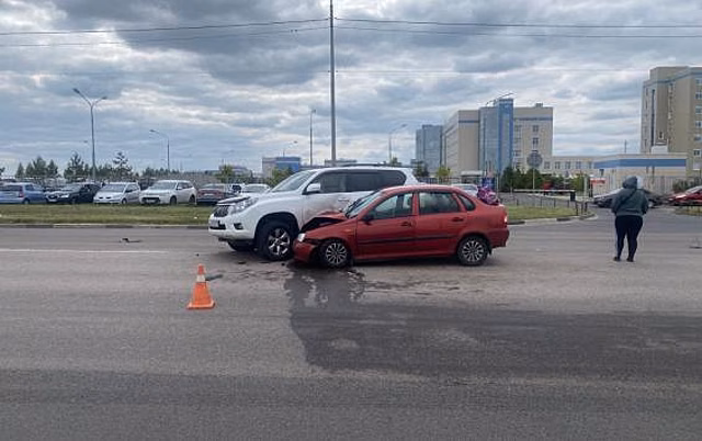 В Курском районе два человека пострадали в результате ДТП