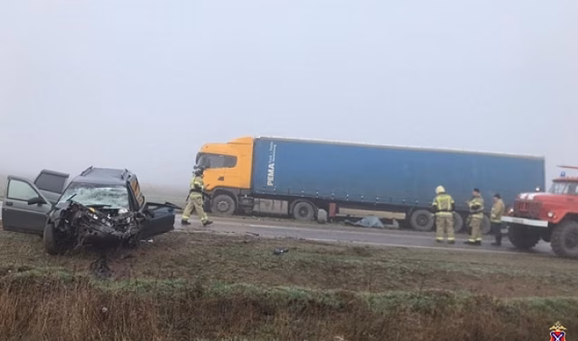 В ДТП с грузовиками в Волгоградской области погибла женщина