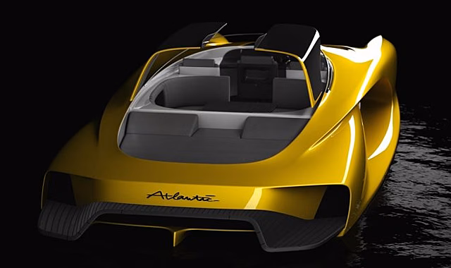 Новый суперкатер Atlantic похож на морской Bugatti