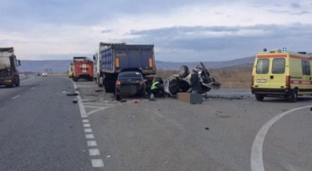 Авария со смертельным исходом случилась на подъезде к Ставрополю