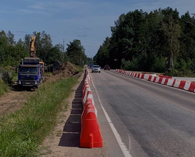 ЛАЭС возобновила строительство наполовину готовой объездной дороги в Сосновом Бору
