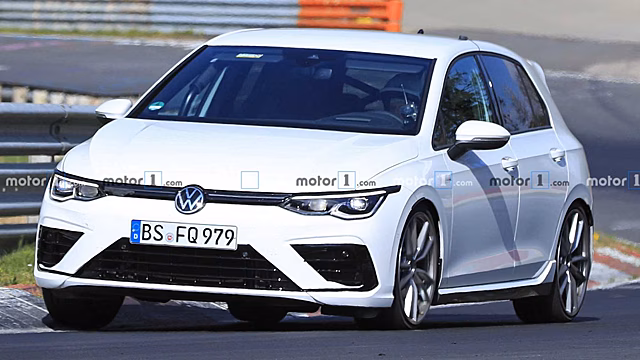 Обновлённый Volkswagen Golf R готовят к дебюту