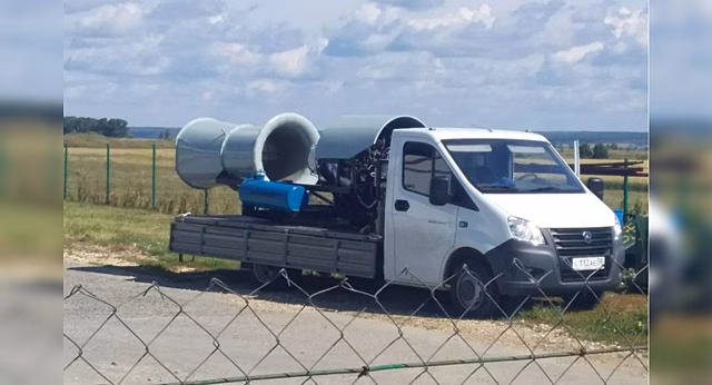ГАЗель-Next с реактивным двигателем на борту