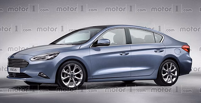 Опубликованы изображения нового Ford Focus в трех кузовах