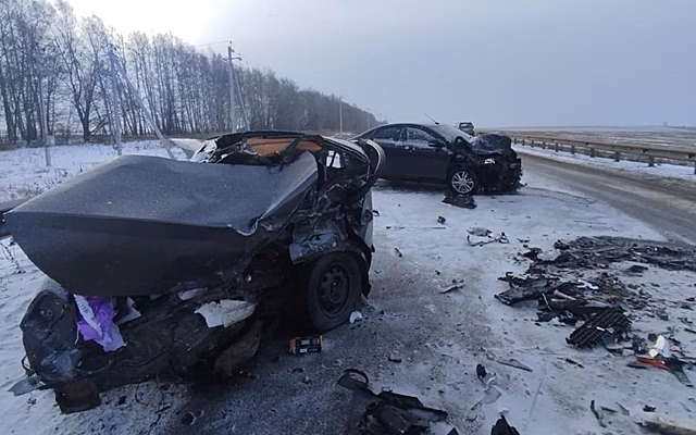 В массовом ДТП в Пронском районе пострадали 4 человека