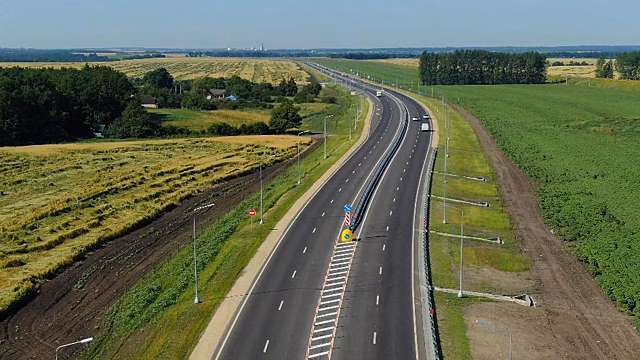В Туле на трассе М-2 «Крым» установят электрическое освещение