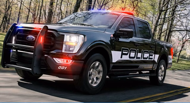 Компания Ford представила обновлённый полицейский пикап F-150