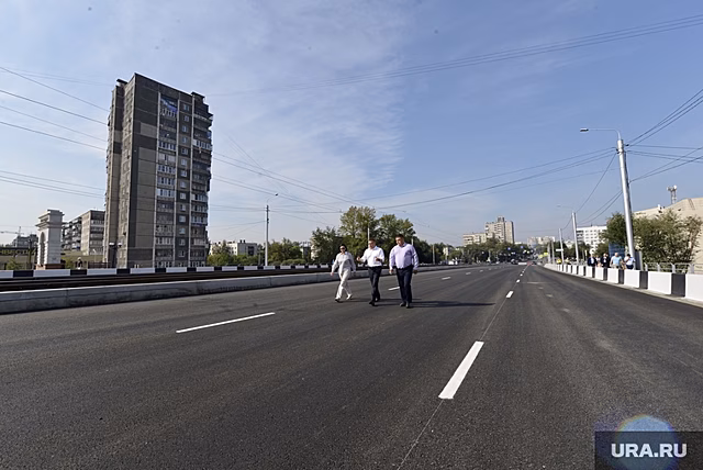 В Челябинске готов к открытию новый мост