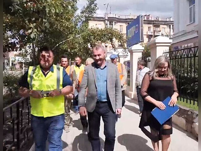 В центре Чите отремонтировали отрезки улиц