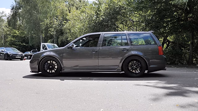 Универсал Volkswagen Golf 4 из Дании выдает почти 1100 л.с