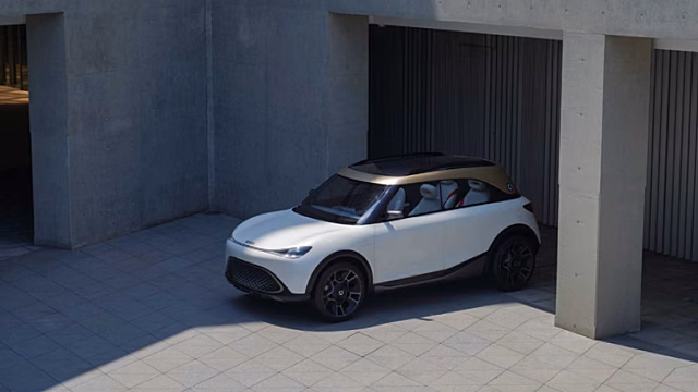 Smart представит в Мюнхене концепт электрического кроссовера Concept №1