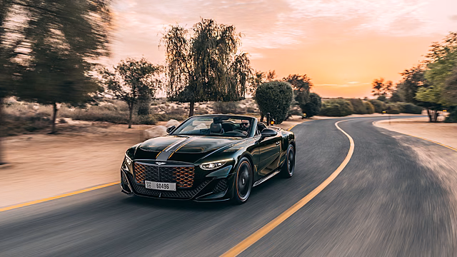 Bentley рассекретила лимитированный кабриолет Batur. Выпустят всего 16 штук