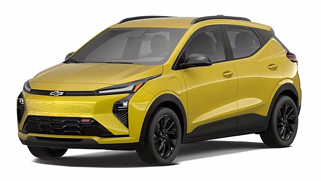 Chevrolet Bolt RS 2025 получил эксклюзивный цвет Atomic Yellow