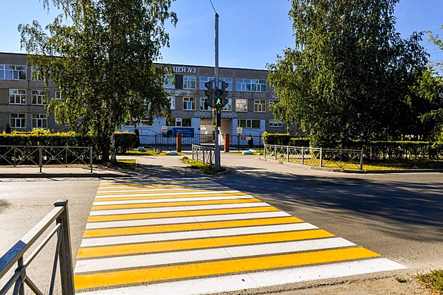 Пермяки недовольны пешеходными переходами возле школ