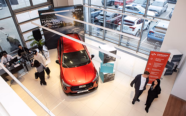 CARCADE выступила партнером презентации HAVAL JOLION в ДЦ «Авилон»