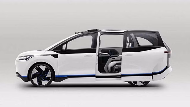 Компания BAIDU представила автономное такси APOLLO RT6 нового поколения