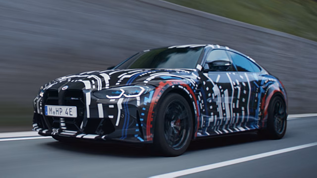 BMW будет использовать записанные звуки V10 для электрических M-моделей