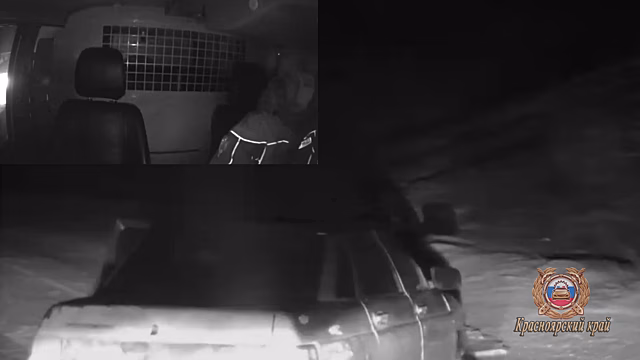 В Ставропольском крае автоинспекторы оказали помощь водителям большегрузов на зимней дороге