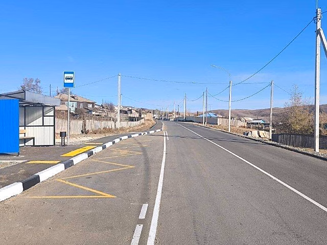 Ведущую к Цугольскому дацану дорогу отремонтировали в регионе